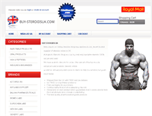 Tablet Screenshot of buy-steroidsuk.com